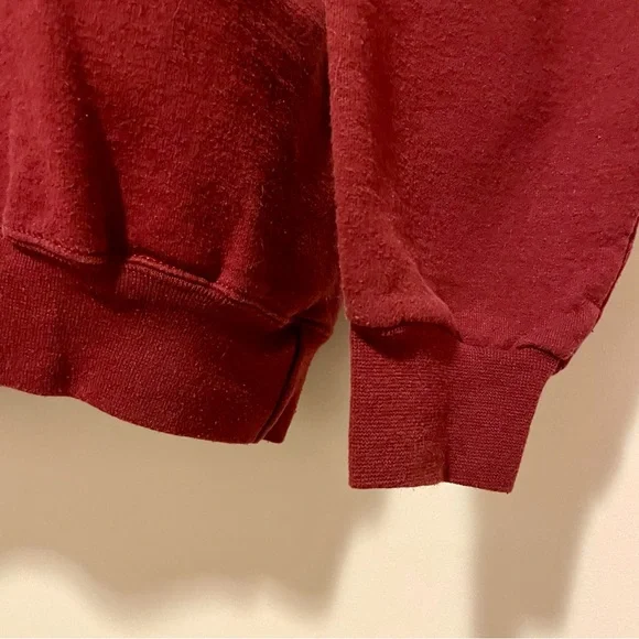 Maroon Omnicare Logo Embroidered Crewneck Sweatshirt | Size XL - Picture 3 of 7